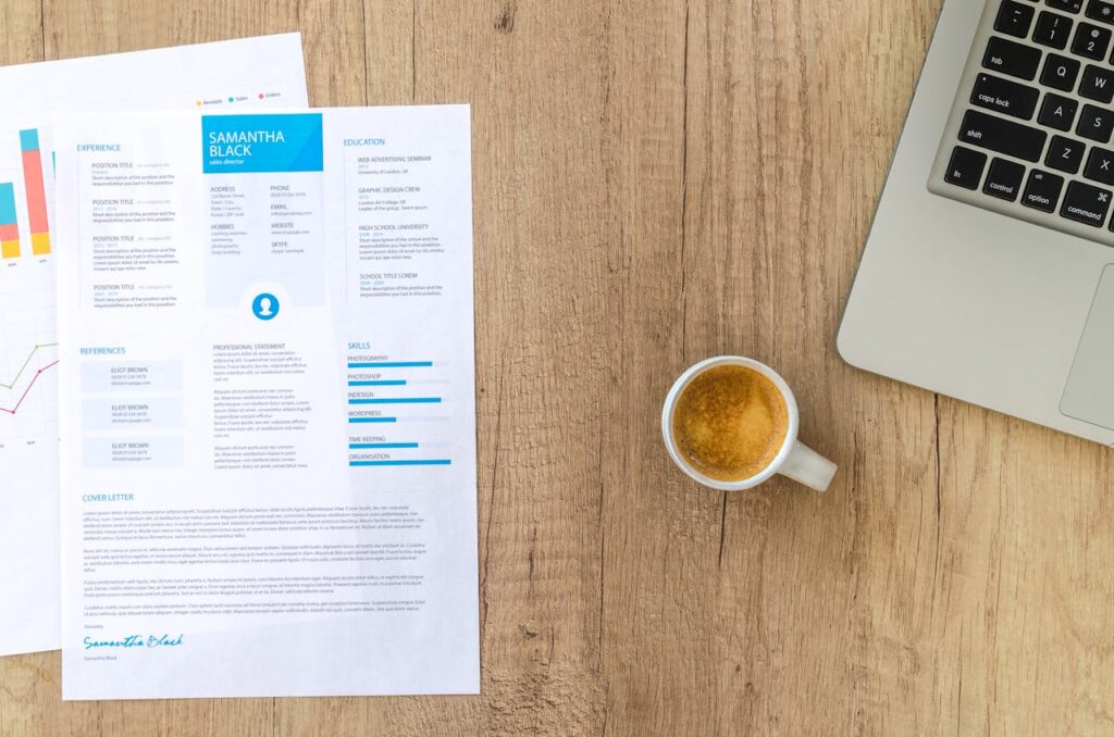 best resume format for freshers