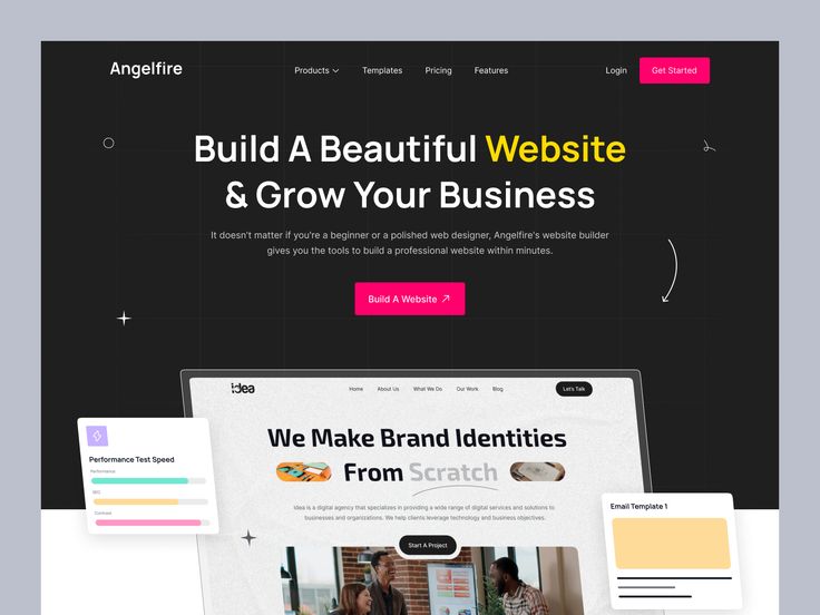 stunning website customers