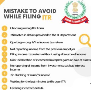 Income Tax Mistakes